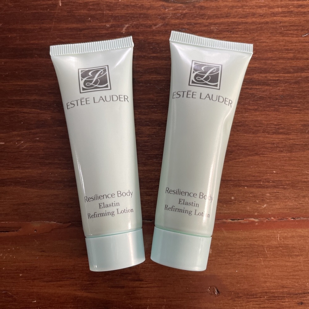 2 Estee Lauder Resilience Body Elastin Refirming Lotion 30 ml/1 oz Deluxe Travel
